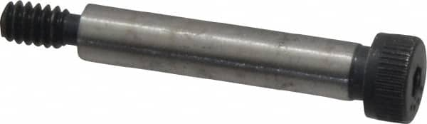 Made in USA - 1/4" Shoulder Diam x 1-1/4" Shoulder Length, #10-24 UNC, Hex Socket Shoulder Screw - 8 Alloy Steel, 0.357 to 3/8" Head Diam - A1 Tooling