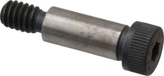 Made in USA - 5/16" Shoulder Diam x 3/4" Shoulder Length, 1/4-20 UNC, Hex Socket Shoulder Screw - 8 Alloy Steel, 0.419 to 0.438" Head Diam - A1 Tooling