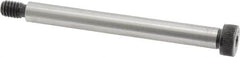 Made in USA - 3/8" Shoulder Diam x 3-1/2" Shoulder Length, 5/16-18 UNC, Hex Socket Shoulder Screw - 8 Alloy Steel, 0.543 to 0.562" Head Diam - A1 Tooling