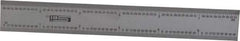 SPI - 6 Inch Long Blade, 16R Graduation Combination Square Blade - Baked Enamel Coated, 1/100, 1/64, 1/50 and 1/32 Inch Graduation - A1 Tooling