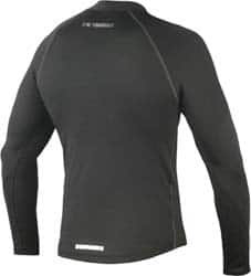 Ergodyne - Size 2XL, Black, General Purpose, Long Sleeve T-Pocket, - 47 to 50" Chest, Polyester/Spandex - A1 Tooling