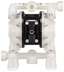 ARO/Ingersoll-Rand - 1/2" NPT, Nonmetallic, Air Operated Diaphragm Pump - PTFE Diaphragm, Polypropylene Housing - A1 Tooling