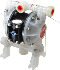 ARO/Ingersoll-Rand - 1/2" NPT, Nonmetallic, Air Operated Diaphragm Pump - Nitrile Diaphragm, Polypropylene Housing - A1 Tooling