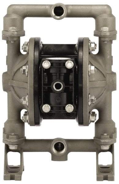 ARO/Ingersoll-Rand - 3/4" NPT, Metallic, Air Operated Diaphragm Pump - PTFE Diaphragm, Aluminum Housing - A1 Tooling