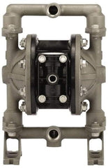 ARO/Ingersoll-Rand - 1/2" NPT, Metallic, Air Operated Diaphragm Pump - Nitrile Diaphragm, Stainless Steel Housing - A1 Tooling