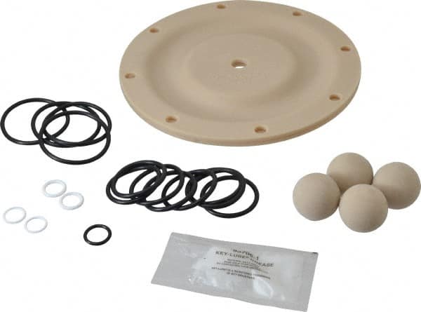 ARO/Ingersoll-Rand - Santoprene Fluid Section Repair Kit - For Use with Diaphragm Pumps - A1 Tooling