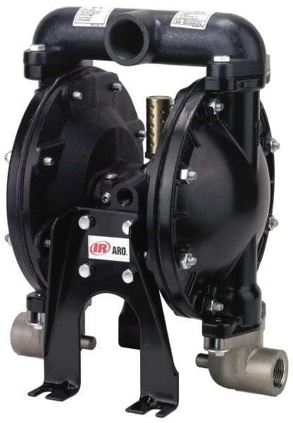 ARO/Ingersoll-Rand - 1" NPT, Metallic, Air Operated Diaphragm Pump - Nitrile Diaphragm, Aluminum Housing - A1 Tooling