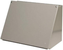 Cooper B-Line - Steel Standard Enclosure Hinge Sloped Cover - NEMA 12, 13, 12" Wide x 12" High x 9-5/32" Deep, Dirt-tight & Dust-tight - A1 Tooling