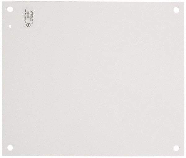 Cooper B-Line - 22-1/2" OAW x 26" OAH Powder Coat Finish Electrical Enclosure Nonperforated Panel - 30" x 24" Box, 14 Gauge Steel, Use with 302410-1/302412-1/30246-1/30248-1 - A1 Tooling