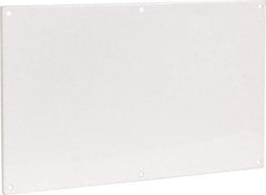 Cooper B-Line - 20-7/8" OAW x 32-7/8" OAH Powder Coat Finish Electrical Enclosure Flanged Panel - 36" x 24" Box, 12 Gauge Steel, Use with 362410-12/362412-12/36246-12/36248-12 - A1 Tooling