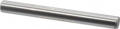 Made in USA - 3/16" Diam x 1-3/4" Pin Length Grade 8 Alloy Steel Standard Dowel Pin - Bright Finish, C 47-58 & C 60 (Surface) Hardness, 4,150 Lb (Single Shear), 8,300 Lb (Double Shear) Breaking Strength, 1 Beveled & 1 Rounded End - A1 Tooling