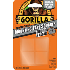 Gorilla Clear Mounting Tape Squares - A1 Tooling