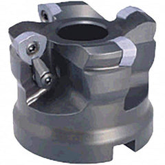 5″ Cut Diam, 1-1/2″ Arbor Hole, Indexable High-Feed Face Mill