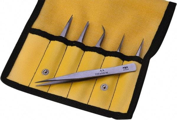 Aven - Titanium Bonded Tweezer Set - 1 Piece - A1 Tooling