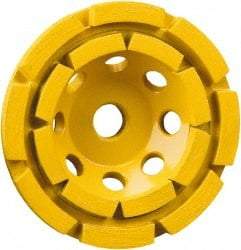 DeWALT - 4-1/2" Diam x 1" Thick, Surface Grinding Wheel - Diamond, Medium Grade, 13,300 Max RPM - A1 Tooling