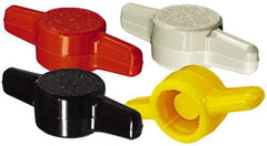 Made in USA - Tee Plastic Thumb Screw - 26mm OAL, 26mm Head Diam x 6.6mm Head Height - A1 Tooling