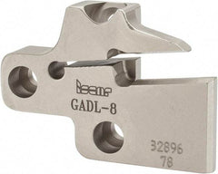 Iscar - 6.6 to 8.3mm Groove Width, 25.5mm Max Depth of Cut, Left Hand Cut, GAD Indexable Grooving Blade - GDM.., GIA-K, GIF-E, GIPA 8.. Insert Style, Series Cut Grip - A1 Tooling