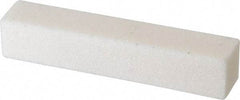 Norton - 60 Grit Aluminum Oxide Square Dressing Stick - 4 x 3/4 x 3/4, Medium Grade, Vitrified Bond - A1 Tooling