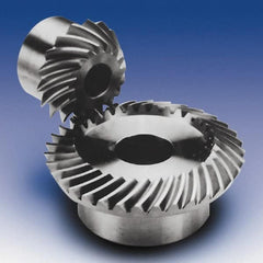 Boston Gear - 14 Pitch, 1.86" OD, 26 Tooth Spiral Bevel Gear & Pinion - 0.31" Face Width, Hardened Steel - A1 Tooling