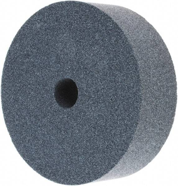 Norton - 3" Diam x 1/2" Hole x 1" Thick, H Hardness, 100 Grit Surface Grinding Wheel - Silicon Carbide, Type 1, Fine Grade, 10,825 Max RPM, Vitrified Bond, No Recess - A1 Tooling