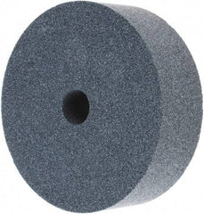 Norton - 3" Diam x 1/2" Hole x 1" Thick, H Hardness, 100 Grit Surface Grinding Wheel - Silicon Carbide, Type 1, Fine Grade, 10,825 Max RPM, Vitrified Bond, No Recess - A1 Tooling