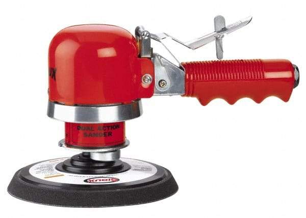 Sioux Tools - 10,000 OPM, 4, 28 CFM Air Consumption, Dual Action Air Orbital Sander - Round Pad, 1/4 NPT Inlet - A1 Tooling