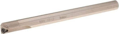 Iscar - 0.67" Min Bore Diam, 8" OAL, 5/8" Shank Diam, BBN Indexable Boring Bar - TP.. 2 Insert, Screw Holding Method - A1 Tooling