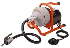 Ridgid - Electric Battery Drain Cleaning Machine - For 3/4" to 2" Pipe, 35' Cable - A1 Tooling