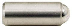 Gibraltar - 0.864" Body Length x 3/8" Body Diam, 5 Lb Init to 14 Lb Final End Force, Steel Press Fit Ball Plunger - 5/16" Ball Diam, 0.11" Max Ball Reach, +0.0010; +0.0020" Tolerance - A1 Tooling