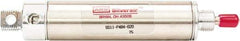 ARO/Ingersoll-Rand - 1" Stroke x 1-1/16" Bore Single Acting Air Cylinder - 1/8 Port, 5/16-24 Rod Thread, 200 Max psi, -40 to 160°F - A1 Tooling