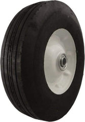 Marathon Industries - 10 Inch Diameter x 2-1/2 Inch Wide, Rubber Caster Wheel - 300 Lb. Capacity, 2-5/16 Inch Hub Length, 5/8 Inch Axle Diameter - A1 Tooling