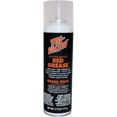 Tri-Flow - 6.25 oz Aerosol Aluminum High Temperature Grease - Brown, High Temperature, 475°F Max Temp, - A1 Tooling