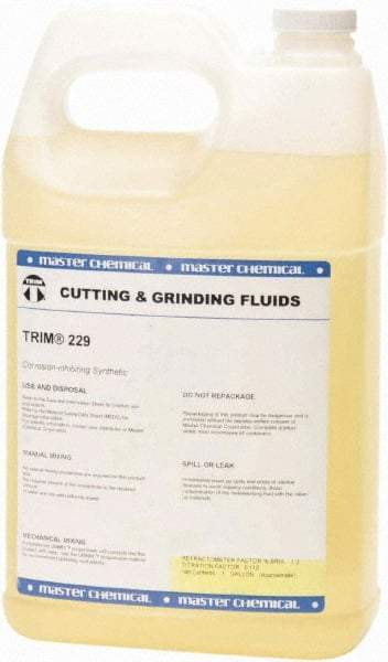 Master Fluid Solutions - Trim 229, 1 Gal Bottle Cutting Fluid - Synthetic - A1 Tooling