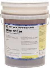 Master Fluid Solutions - Trim SC620, 5 Gal Pail Cutting & Grinding Fluid - Semisynthetic, For Cutting, Grinding - A1 Tooling