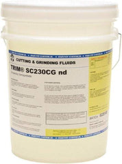 Master Fluid Solutions - Trim SC230CG nd, 5 Gal Pail Cutting & Grinding Fluid - Semisynthetic, For Cutting, Grinding - A1 Tooling