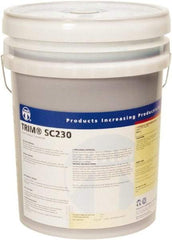 Master Fluid Solutions - Trim SC230, 5 Gal Pail Cutting & Grinding Fluid - Semisynthetic, For Cutting, Grinding - A1 Tooling