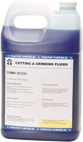 Master Fluid Solutions - Trim SC230, 1 Gal Bottle Cutting Fluid - Semisynthetic - A1 Tooling