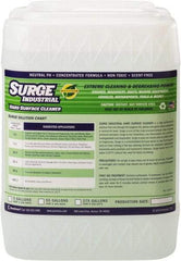 Surge Industrial - 5 Gal Bucket Cleaner/Degreaser - Liquid, Neutral pH, Unscented - A1 Tooling