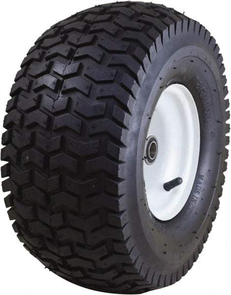 Marathon Industries - 6-7/64" Wide x 15" High x 7" Deep Turf Pneumatic Hand Truck Tire - 400 Lb Load Capacity - A1 Tooling