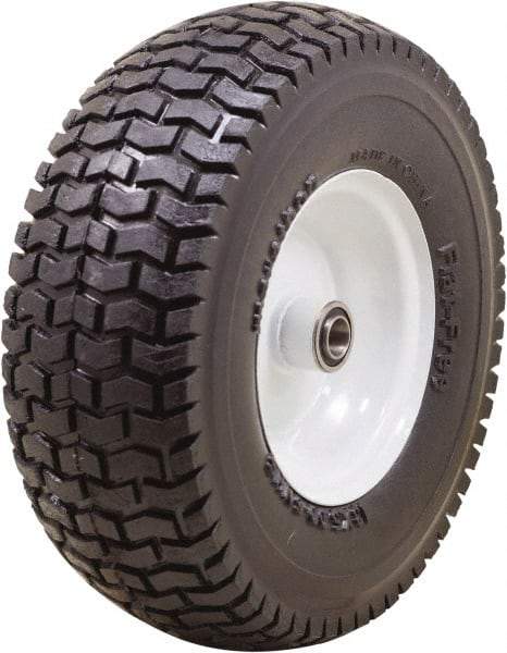 Marathon Industries - 4-1/2" Wide x 13" High x 7" Deep Turf Flat Free Hand Truck Tire - 400 Lb Load Capacity - A1 Tooling