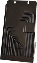 Bondhus - 16 Piece L-Key Ball End Hex Key Set - Hex Range 0.05 to 5/8", Protanium High Torque Steel - A1 Tooling