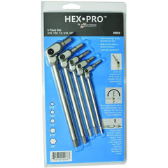 SET 5 CHROME HEXPRO WR 3/ - Exact Industrial Supply