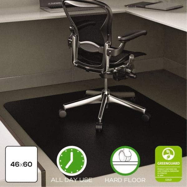 Deflect-o - 53" Long x 45" Wide, Chair Mat - Rectangular, Straight Edge Style - A1 Tooling