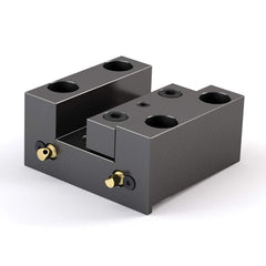 Global CNC Industries - Turret & VDI Tool Holders; Type: Haas OD Facing Block ; Clamping System: 105mm X 70mm ; Tool Axis: OD ; Through Coolant: No ; Outside Diameter (Decimal Inch): 1.2500 ; Additional Information: 4 Mounting Holes - Exact Industrial Supply