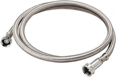 B&K Mueller - 3/4" Hose Inlet, 3/4" Hose Thread Outlet, Stainless Steel Washing Machine Connector - Use with Washer Machines - A1 Tooling