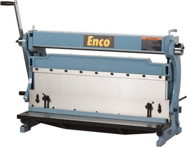 Enco - Combination Roller, Shear & Brake Machines Maximum Mild Steel Shearing Capacity (Gauge): 20 Maximum Mild Steel Bending Capacity (Gauge): 20 - A1 Tooling