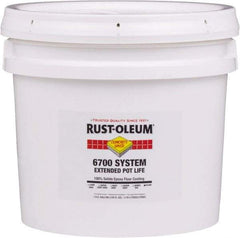 Rust-Oleum - 1 Gal Pail Clear Epoxy Floor Coating - 100 Sq Ft/Gal Coverage, <100 g/L g/L VOC Content, Low Odor & Low VOC - A1 Tooling