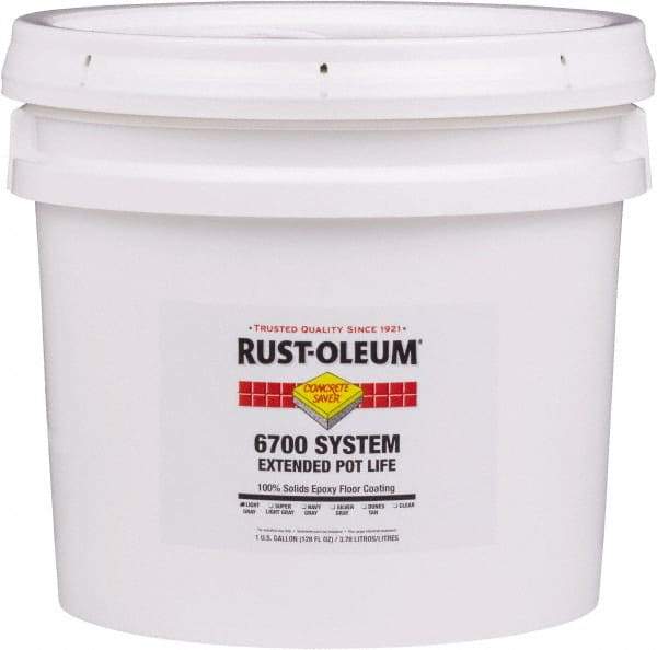 Rust-Oleum - 1 Gal Clear Epoxy Floor Coating - Low Odor & Low VOC - A1 Tooling