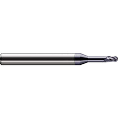 Harvey Tool - Ball End Mills; Mill Diameter (Inch): 5/32 ; Mill Diameter (Decimal Inch): 0.1562 ; Number of Flutes: 3 ; Length of Cut (Inch): 15/64 ; Length of Cut (Decimal Inch): 0.2340 ; Material: Solid Carbide