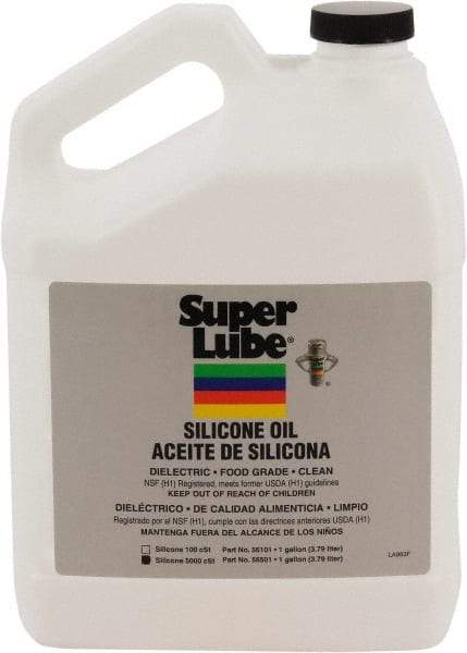 Synco Chemical - 1 Gal Bottle Synthetic Machine Oil - -50 to 200°F, ISO 5000, 5000 cSt at 25°C, Food Grade - A1 Tooling